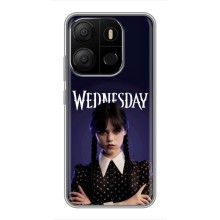Чехлы Венсдей на Tecno Pop 7 Уэнсдей (AlphaPrint) (Wednesday)