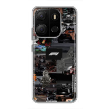 Чехол Формула1 на Tecno Pop 7 – Коллаж Ф1