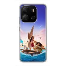 Чехол с мультфильмом Моана Tecno Pop 7 – Моана и Мауи