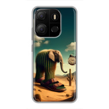 Чехол с мемами тралалело тралала для Tecno Pop 7