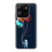 Космические Чехлы для Техно Поп 7 (VPrint) (Планеты шарики)