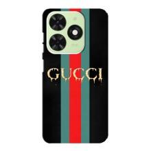 Чехлы Бренд GUCCI для Tecno Pop 8 – GUCCI