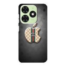 Чехлы ГУЧЧИ для Техно ПОП 8 (AlphaPrint) (Apple gucci)