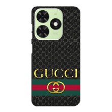 Чехлы ГУЧЧИ для Техно ПОП 8 (AlphaPrint) (Gucci оригинал)