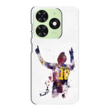 Чохли Мессі для Tecno Pop 8 (AlphaPrint) (Messi Barca)