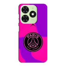 Чехлы PSG для Tecno Pop 8 (AlphaPrint) (яркий ПСЖ)
