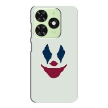 Чехлы с картинкой Джокера на Tecno Pop 8 (Лицо Джокера)
