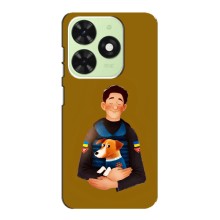 Чехлы с картинкой собаки Патрон для Tecno Pop 8 (AlphaPrint) (ЗСУ Патрон)