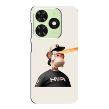 Чехлы с Обезьянами NFT для Tecno Pop 8 (AlphaPrint) (обезьяна NFT в очках)