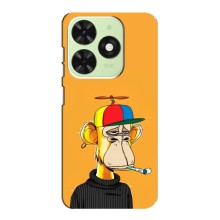 Чехлы с Обезьянами NFT для Tecno Pop 8 (AlphaPrint) (Скучающая Обезьяна NFT)