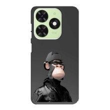 Чехлы с Обезьянами NFT для Tecno Pop 8 (AlphaPrint) (стильная обезьяна NFT)