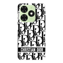Чехол (Dior, Prada, YSL, Chanel) для Tecno Pop 8 (Christian Dior)