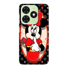 Чехол Disney Mouse Tecno Pop 8 (PREMIUMPrint) (Минни Маус ЛВ)