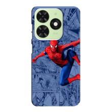 Силиконовый Чехол для Tecno Pop 8 – Человек Паук