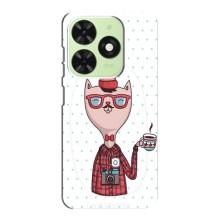 Чохол на тематику: Коти для Tecno Pop 8 – Кіт аристократ