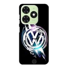 Чохол "Фольксваген" для Tecno Pop 8 – Volkswagen на чорному