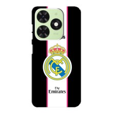 Чехол для Tecno Pop 8 с принтом (Лого Real Madrid)