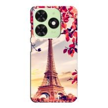 Чехол с Эйфелевой башней на Tecno Pop 8 – Paris photo