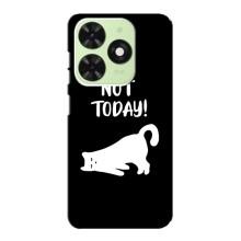 Бампер с изображением Котиков для Техно Поп 8 – Not Today