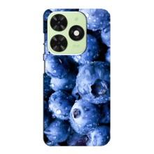 Чехол с изображением  вкусной еды для Tecno Pop 8 – Голубика