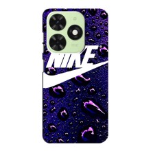 Чохол для Tecno Pop 8 - з принтом Найк (AlphaPrint) (Найк принт)
