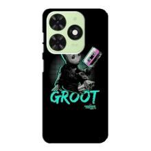 Чехол Супергерои Марвел на Техно Поп 8 – Groot
