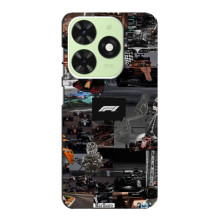 Чехол Формула1 на Tecno Pop 8 – Коллаж Ф1