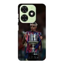 Чохол з футболістом Ламін Ямаль Tecno Pop 8 (Ямал з кубком)