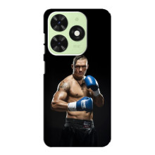 Чехол с картинкой Александр Усик для Tecno Pop 8 – Боксер Усик