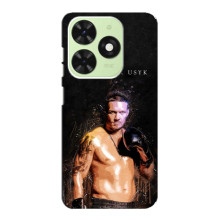 Чехол с картинкой Александр Усик для Tecno Pop 8 – Чемпион Усик
