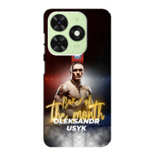 Чехол с картинкой Александр Усик для Tecno Pop 8 – Olexandr Usyk