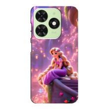 Чохол Рапунцель для Tecno Pop 8 (Рапунцель в замку)