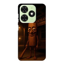 Чохол з мемом Тралалело тралала на Tecno Pop 8 (Тунг тунг тунг сахур)