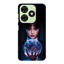 Чехол с дизайном Венздей 2 на Tecno Pop 8 – Волшебная Уэнсдей