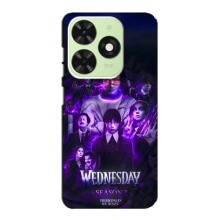 Чехол с дизайном Венздей 2 на Tecno Pop 8