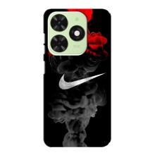 Чехол с логотипом Найк на Tecno Pop 8