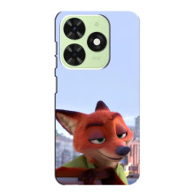 Чехол Зоотрополіс на Tecno Pop 8 – Лис Ник