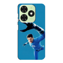 Чехол с принтом Фантастическая четверка для Tecno Pop 8 – Мистер Фантастик