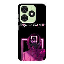 Чехол Гра в кальмара для Tecno Pop 8