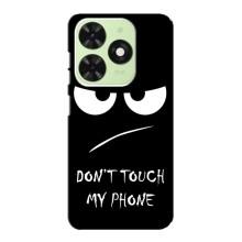 Чохол з прикольним текстом на Tecno Pop 8 – Dont