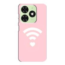 Силиконовые Чехлы Любимому человеку для Tecno Pop 8 – WiFi Love