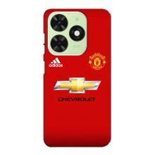 Силіконові Чохли з принтом Футбол на Tecno Pop 8 – Man United