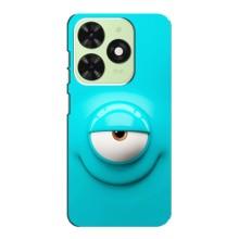 Силиконовые Чехлы (смешные стикеры) для Tecno Pop 8 – Одноглазик