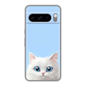 Чехол на тематику: Коты для TECNO Pop X – Белый кот