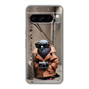 Чохол з мемами траралело тралала для TECNO Pop X – Шпіоніро голубіо