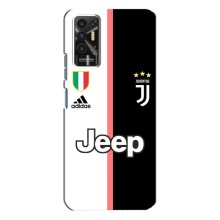 Чехлы для TECNO Pova-2 (LE7n) (VPrint) - Футбольные клубы (Juventus)