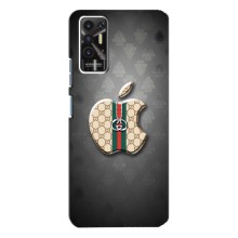 Чехлы ГУЧЧИ для Техно Пова - 2 (AlphaPrint) (Apple gucci)