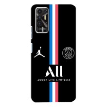 Чохли PSG для TECNO Pova-2 (LE7n) (AlphaPrint) (футболка ПСЖ)