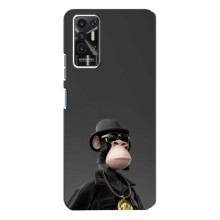 Чехлы с Обезьянами NFT для TECNO Pova-2 (LE7n) (AlphaPrint) (Обезьяна NFT)