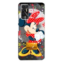 Чехол Disney Mouse TECNO Pova-2 (LE7n) (PREMIUMPrint) (Minni с бантиком)